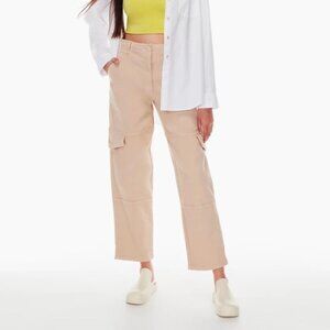 NWT Wilfred Free Maeve Women's Cargo Pants Size 6 Ivory